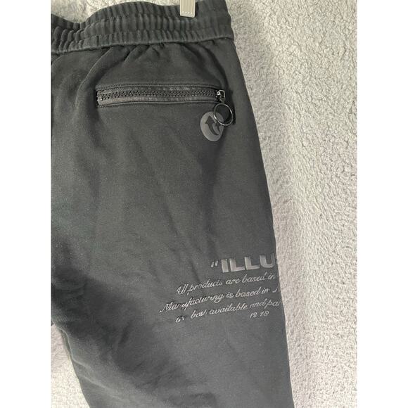 Off-White Logo Print Jogger Track Pants Men’s 30 Black Virgil Abloh Street Style - Picture 8 of 16